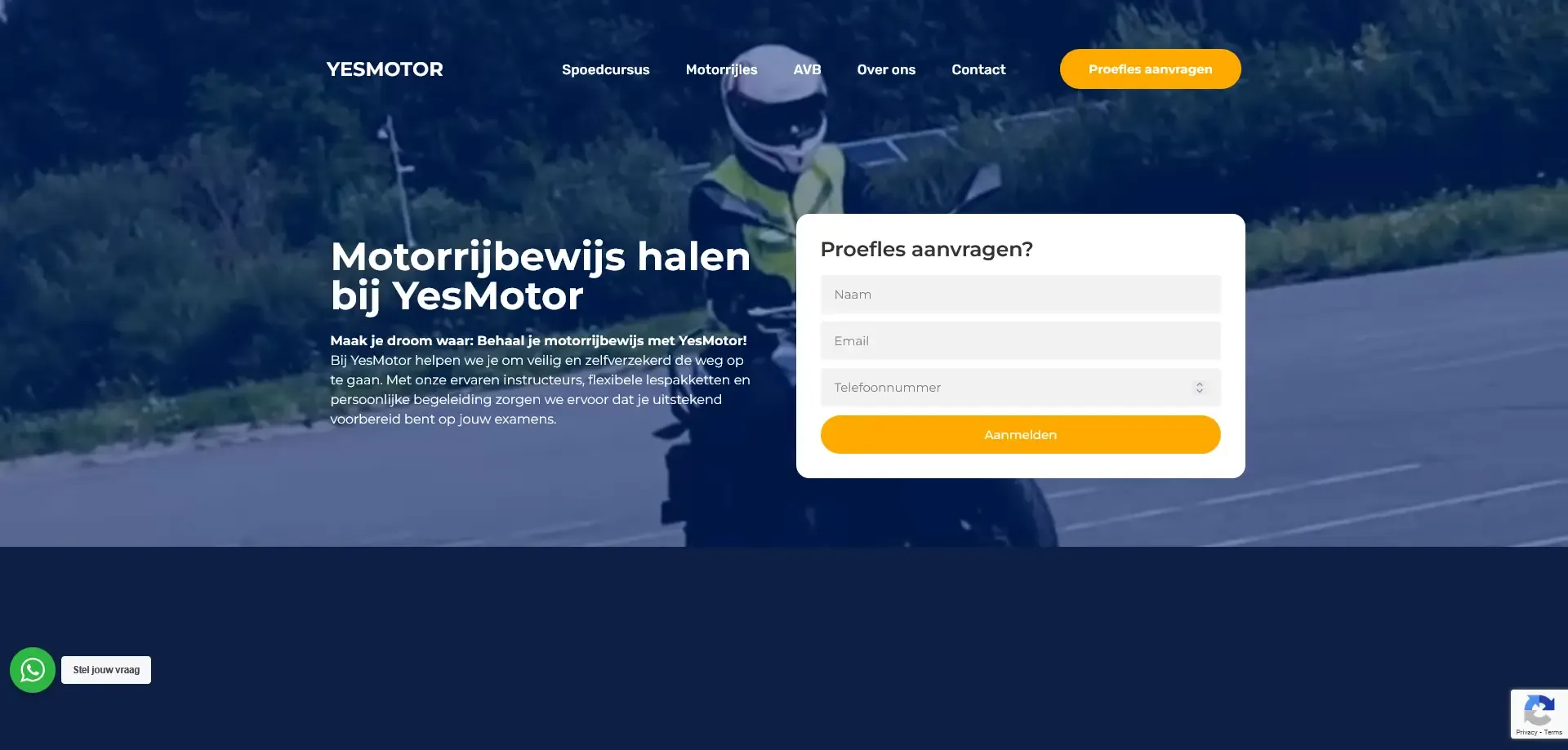 Website van YesMotor