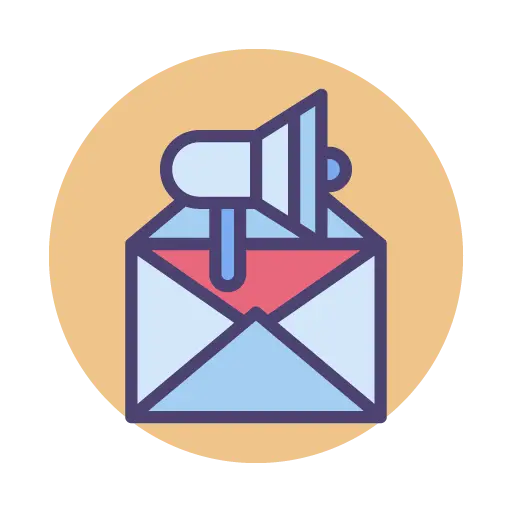 illustratie van email marketing