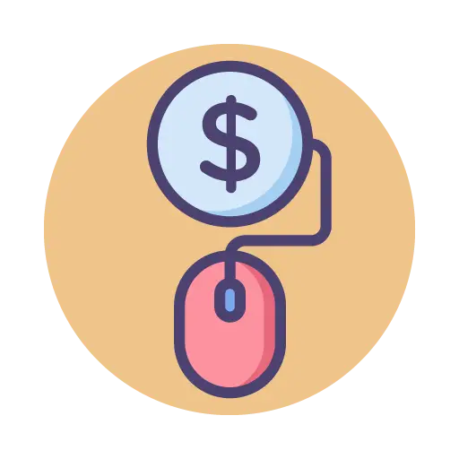 illustratie van pay per click